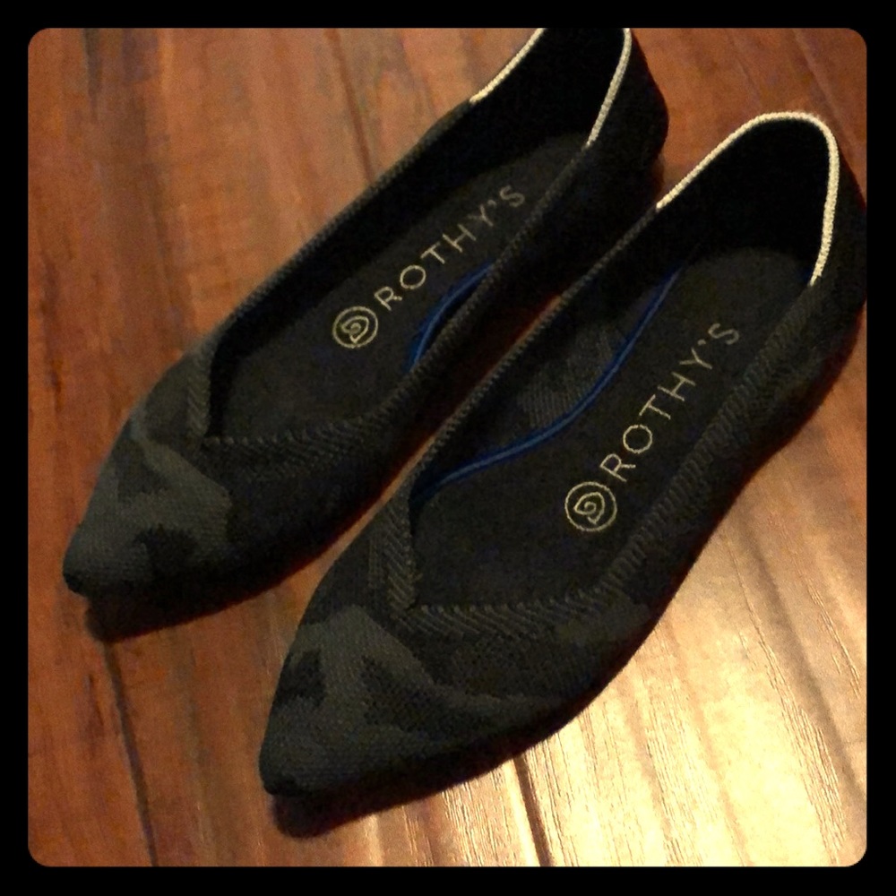 Rothy’s Point Grey Camo 6